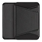 Кардхолдер Dux Ducis Neva Series Magnetic Wallet Stand для Apple iPhone искусственная кожа, чёрный