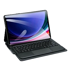 Чехол-клавиатура Dux Ducis Magnetic Keyboard для Samsung Galaxy S9 / S9 FE / S10 Lite / S10 FE полиуретан, поликарбонат, чёрный