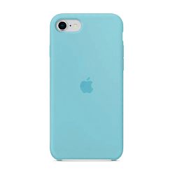 Клип-кейс (накладка) Apple Silicone Case для Apple iPhone SE 2020 / 2022 силикон, Ice Blue