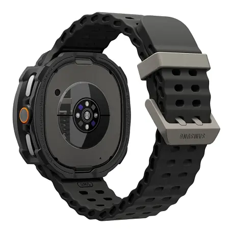 Чехол-бампер Spigen Rugged Armor для Samsung Galaxy Watch 8 Classic 46mm полиуретан, чёрный - 2