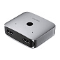 Адаптер-переходник Xiaomi HAGiBiS HDMI Distribution Switcher (HDMI to HDMI x2), серый