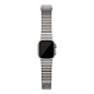 Блочный браслет uBear Grade для Apple Watch 46 / 49mm титан "натуральный титан" - 3