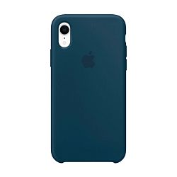 Клип-кейс (накладка) Apple Silicone Case для Apple iPhone Xr силикон, Pacific Green