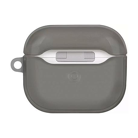 Кобура UNIQ Glase для Apple AirPods 3 термополиуретан, затемнённый - 3