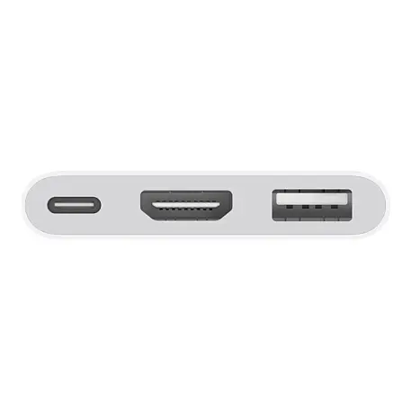 Адаптер-переходник Apple Digital AV Multiport Adapter (Type-C to HDMI + Type-C + USB) белый - 3