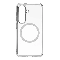 Клип-кейс (накладка) uBear Real Mag Case для Samsung Galaxy S26 поликарбонат, термополиуретан, прозрачный