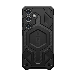 Клип-кейс (накладка) UAG Monarch Pro Magsafe для Samsung Galaxy S24 поликарбонат, карбон, чёрный