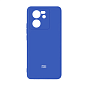 Клип-кейс (накладка) для Xiaomi 13T/13T Pro силикон, тёмно-синий