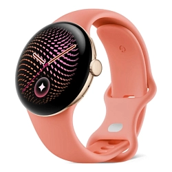 Умные часы Google Pixel Watch 5 41mm (Bluetooth, Wi-Fi) розовое золото (розовый ремешок)