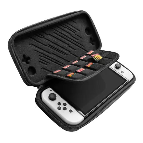 Чехол tomtoc FancyCase-G05 Slim Case для Nintendo Switch / Switch OLED полиэстер, пластик, чёрный - 4