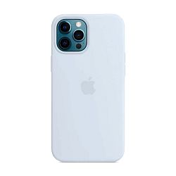 Клип-кейс (накладка) Apple Silicone Case MagSafe для Apple iPhone 12 Pro Max силикон, Cloud Blue