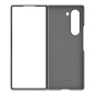 Клип-кейс (накладка) Samsung S Pen Case для Samsung Galaxy Z Fold 6 полиуретан, поликарбонат, серый - 6