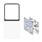 Клип-кейс (накладка) Samsung Flipsuit Case для Samsung Galaxy Z Flip 6 / 7 FE полиуретан, поликарбонат, прозрачный - 3