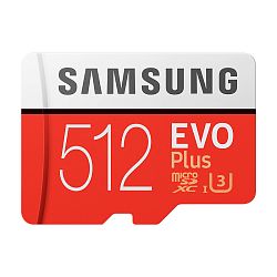 Карта памяти Samsung Evo Plus, 512 ГБ