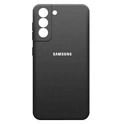 Клип-кейс (накладка) для Samsung Galaxy S21 FE силикон, чёрный матовый