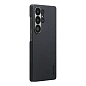 Клип-кейс (накладка) Pitaka Ultra-Slim Case для Samsung Galaxy S26 Ultra кевлар (арамид), чёрно-серый (узкая полоска) (KS2601U) - 2