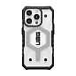 Клип-кейс (накладка) UAG Pathfinder Magsafe для Apple iPhone 15 Pro (Уценка) прозрачный (Ice) (хорошее состояние, мелкие царапины)
