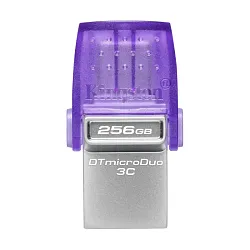 USB-флешка Kingston DataTraveler MicroDuo 3C 256 ГБ фиолетовый