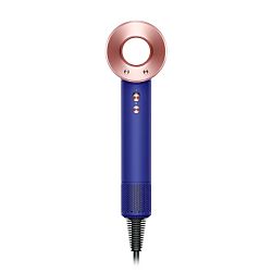 Фен Dyson Supersonic HD08 синий, розовый (футляр)