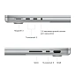 Ноутбук Apple Macbook Pro 14" (2024) M4 Pro 24 ГБ, 1 ТБ SSD (MX2F3), серебристый - 6