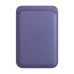 Кардхолдер Leather Wallet with Magsafe для Apple iPhone искусственная кожа, сине-фиолетовый