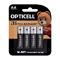 Батарейка Opticell Professional AA LR6-4BL, 4шт 