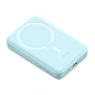 Внешний аккумулятор с беспроводной зарядкой Baseus Magnetic Mini Wireless Fast Charge 10000 мАч 30 Вт (Уценка) голубой (хорошее состояние, вмятина на рамке) - 3
