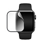 Защитное стекло 3D Premium для Apple Watch 38mm, черная рамка
