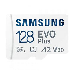 Карта памяти Samsung Evo Plus, 128 ГБ