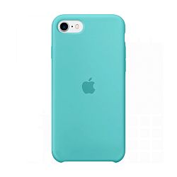 Клип-кейс (накладка) Apple Silicone Case для Apple iPhone SE 2020 / 2022 силикон, Sea Blue