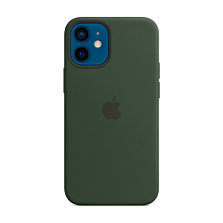 Клип-кейс (накладка) Apple Silicone Case MagSafe для Apple iPhone 12 Mini силикон, Cyprus Green