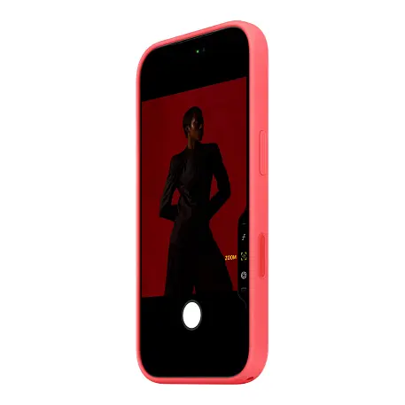 Клип-кейс (накладка) Apple Silicone Case MagSafe для Apple iPhone 17 Pro силикон, Bright Guava - 2