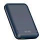 Внешний аккумулятор с беспроводной зарядкой WIWU Snap Cube Magnetic Wireless Power Bank 10000 мАч 22.5 Вт