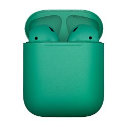 Беспроводные наушники Apple AirPods 2 с зарядным футляром мятный матовый (полная прокраска) (MV7N2)