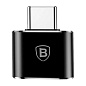 Адаптер-переходник Baseus OTG (USB to Type-C) чёрный