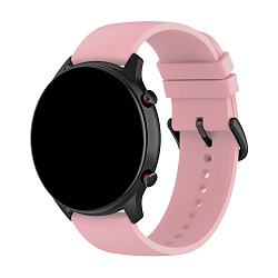 Спортивный ремешок Classic для Samsung Watch 20mm силикон розовый