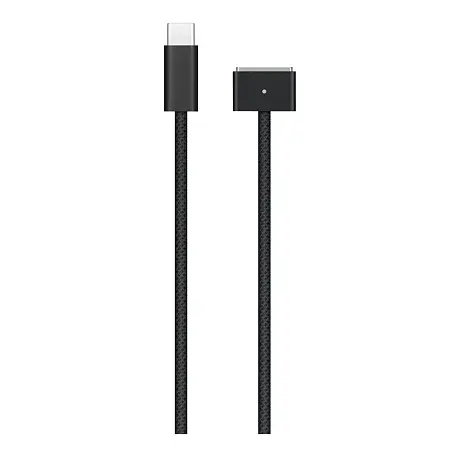 Кабель Apple USB-C to MagSafe 3 (комплектный) 2 м, "тёмная ночь" - 2