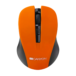 Мышь беспроводная Canyon Wireless Mouse MW-1 оранжевый