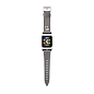 Ремешок CG Mobile Lagerfeld PU Saffiano Karl head для Apple Watch 38 / 40 / 41 / 42mm искусственная кожа серебристый - 2
