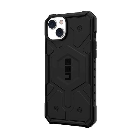 Клип-кейс (накладка) UAG Pathfinder Magsafe для Apple iPhone 14 Plus поликарбонат, чёрный - 2
