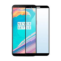 Защитное стекло 3D Classic для OnePlus 5t, черная рамка