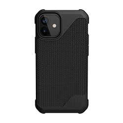 Клип-кейс (накладка) UAG Metropolis LT для Apple iPhone 12 Mini полиуретан, ткань, кевлар (армид), чёрный