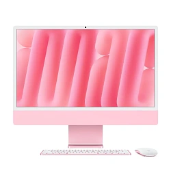 Моноблок Apple iMac 24" M4 (8-core GPU) 16 ГБ, 256 ГБ  (MWUG3), розовый