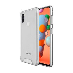 Клип-кейс (накладка) Space для Samsung Galaxy A11 полиуретан, поликарбонат, прозрачный