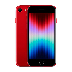 Смартфон Apple iPhone SE 2022 (Уценка) 64 ГБ красный, 1sim