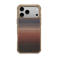 Клип-кейс (накладка) Pitaka Aramid ProGuard Case для Apple iPhone 17 Pro Max кевлар (арамид), 