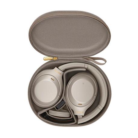 Беспроводные наушники Sony WH-1000XM4 серебристый - 5