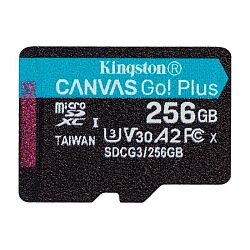 Карта памяти Kingston Canvas Go, 256 ГБ