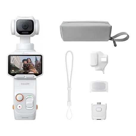 Экшн-камера Insta360 Luna Pro Standard Bundle белый - 2