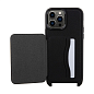 Клип-кейс (накладка) с визитницей CG Mobile Lagerfeld Karl PU Saffiano CrossBody Cardslot для Apple iPhone 15 Pro Max